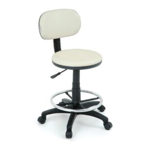 Tabouret Avec Dossier Et Repose Pied